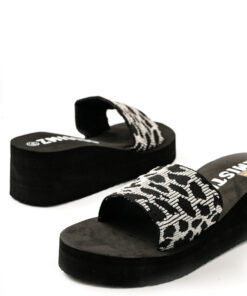 Παντόφλες Δίπατες Animal Print