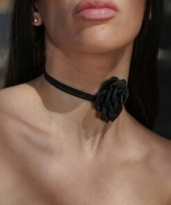 Black Rose Choker