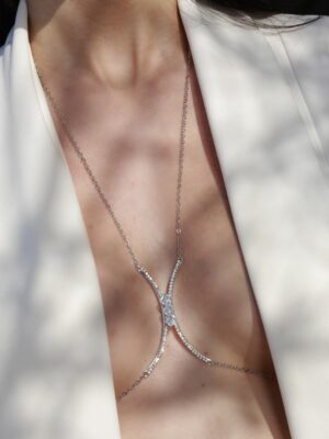 Iconic Body Chain Silver