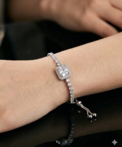 Silver Addiction Bracelet