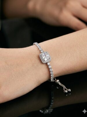 Silver Addiction Bracelet