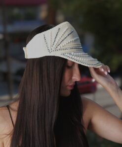 Καπέλο  με Διακοσμητικά  Στρας