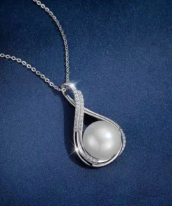 Alternative view of Εlegant Geometric Jewelry Set της Ακροδεσμάτων και του Κολιέ