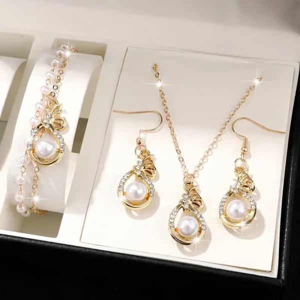 4pcs Boho Vacation Style Jewelry Set