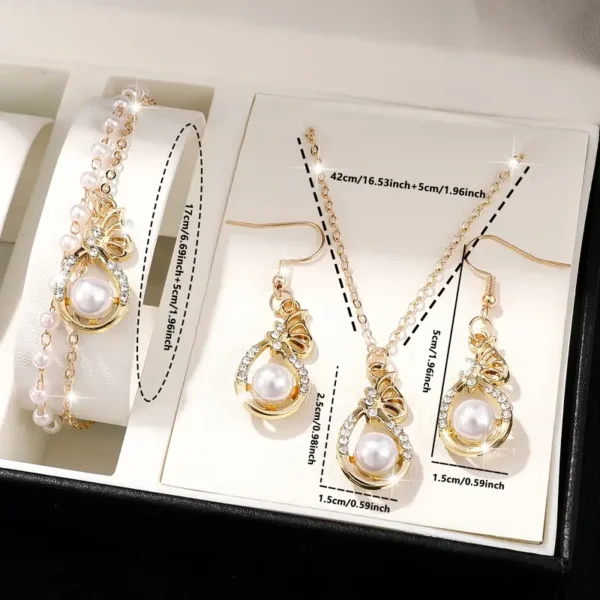 4pcs Boho Vacation Style Jewelry Set - Image 4