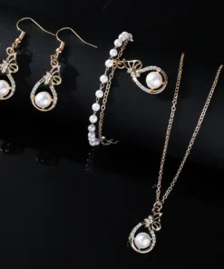 Alternative view of 4pcs Boho Vacation Style Jewelry Set