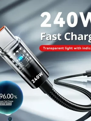 1 μέτρο USB σε Type-C Υπεργρήγορη Σύνδεση