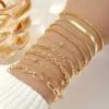 11pcs αλυσίδες με ρόμβους gold